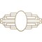 Ekena Millwork Elizabeth Wood Fretwork Pierced Ceiling Medallion, Birch, 30"W x 15"H x 8 1/4"IW x 14 1/4"IH x 1/4"T CMWP30X15X0250EBBI - alternate 1